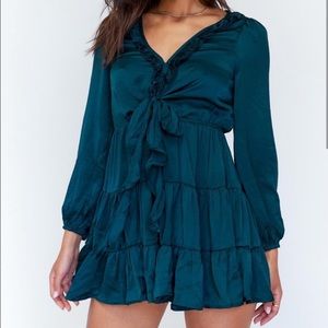 PRINCESS POLLY SWING DRESS - LONG SLEEVE DRESS